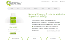 Desktop Screenshot of nutropical.com